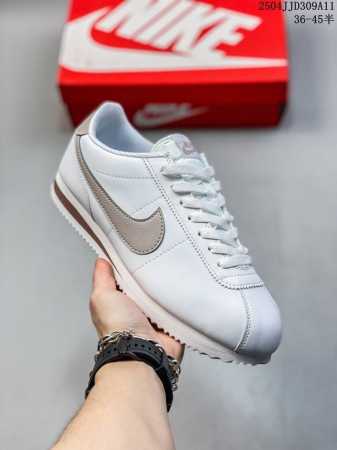 真标带半码 Nike 耐克 Cortez男女子低帮复古轻便防滑休闲运动阿甘鞋Dn1791-105 尺码：36-45半 编码：04Jjd309A11 - 点击图像关闭