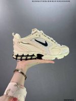 公司级stussy X Nk Air Zoom Spiridon Caged 2 美国元祖街头潮牌联名斯图西复古气垫跑鞋 Cq5486- 200 核心私 目前市