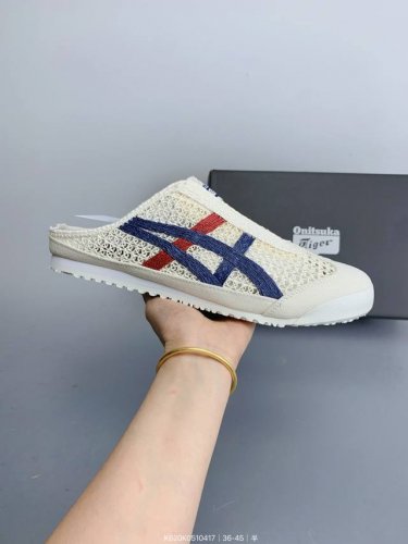 Onitsuka Tiger Mexico 66 Sabot 鬼冢虎半拖一脚蹬系列 充正版本 市面最为正确原楦开发纸版楦型 采用原厂一致全工艺网面舒适透气 超国