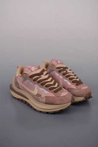 Sacai X Nike Vaporwaffle 联名解构走秀款 纯原版本 清洁度鞋型全网第一 原楦原纸板 同步原厂生产工艺流程 网纱、皮料、Swhoosh材料