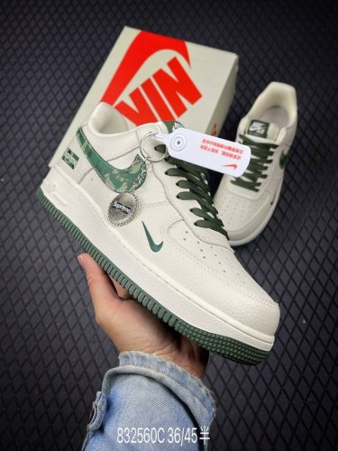 C 公司级Nike Air Force 1‘07 原楦头原纸板 打造纯正低帮空军版型 专注外贸渠道 全掌内置蜂窝气垫 原盒配件 原厂中底钢印、拉帮完美 官方货号