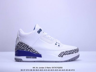 公司级nk Air Jordan 3 Retro 原装配色 性价比aj3 同价区间无对手 #原装头层材料 用料绝不含糊 #正确荔枝纹路 客供原厂磨具 清洁度 电