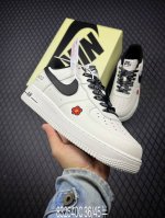 公司级nike Air Force 1‘07 原楦头原纸板 打造纯正低帮空军版型 专注外贸渠道 全掌内置蜂窝气垫 原盒配件 原厂中底钢印、拉帮完美 货号:Fc