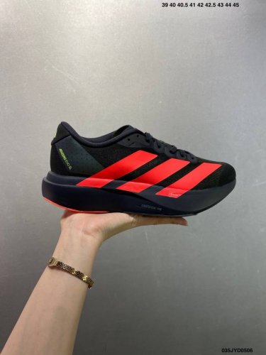 公司级Adidas Adizero Evo Sl M舒适百搭防滑耐磨 低帮 休闲跑步鞋 货号:J P9 尺码:36 36.5 37 38 38.5 39 40