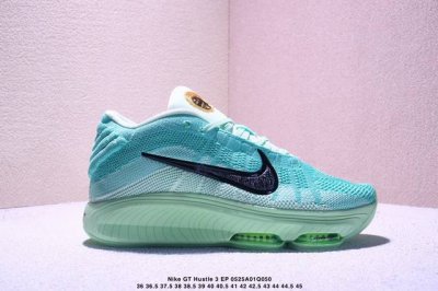 福利特价Nike Air Zoom Gt Hustle 3 Ep 舒适百搭 防滑耐磨低帮篮球鞋男款 货号 Fv5952 001 尺码 38.5 39 40 40