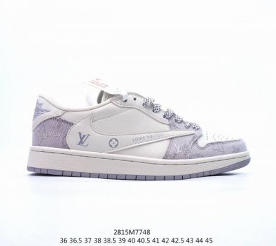 公司级travis Scott X Fragment Design X Jordan Air Jordan 1 Low Og Sp Aj1 乔1 Lv联名低帮文