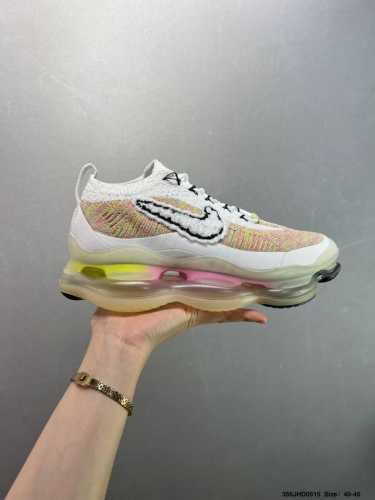 特价Nike 耐克 男女鞋真标半码制，升级原楦原纸版数据开发，采用全新织法多种Flyknit织法编织鞋面材质，Tpu托盘支撑中板，搭载原数据开发全掌巨型Air