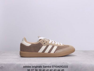 Adidas Originals Samba耐磨轻便透气 低帮 板鞋男女同款 Xm0710Q222