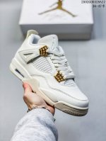 公司级 耐克 Nike Air Jordan 4 Retro Og迈克尔 乔丹Aj4代乔4 中帮复古休闲运动文化篮球鞋。秉承轻量化的速度型篮球鞋设计思想完成设计