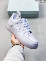 160 耐克Nike Air Force 1‘07 Nocta联名紫银色“Love You Forever” 空军一号低帮百搭休闲运动板鞋 Cz8065 500