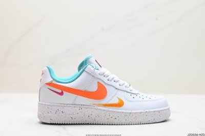 公司级耐克nike Air Force 1'07 空军一号低帮百搭休闲运动板鞋。柔软、弹性十足的缓震性能和出色的中底设计，横跨复古与现代的外型结合，造就出风靡全