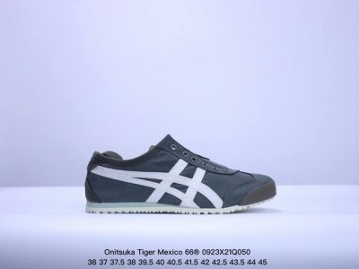 Asics 亚瑟士 男女鞋真标半码制 日产经典老牌-鬼塚虎 Onitsuka Tiger Mexico 66经典墨西哥系列复古经典百搭板鞋休闲运动鞋慢跑鞋 采用