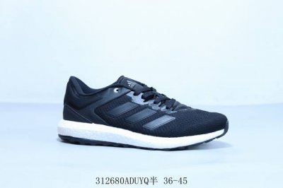 阿迪达斯 Adidas Pureboost Select 爆米花针织面防滑耐磨透气休闲运动鞋 货号 Gw3501 312680Aduyq半 36-45