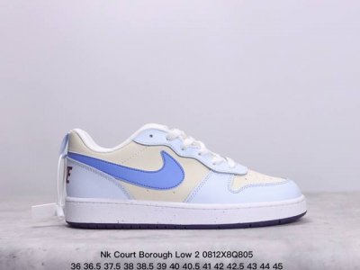 公司级耐克nk Court Borough Low 2 耐克校园休闲板鞋 货号:Fv5456-005 尺码:36 36.5 37.5 38 38.5 39 40