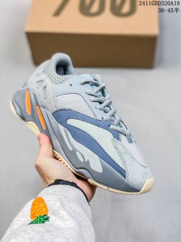 真标带半码 阿迪达斯adidas Yeezy 700V2 'Static' 阿迪达斯椰子700二代复古老爹鞋 Fv9922 灰白反光 #Yeezy 700 V2