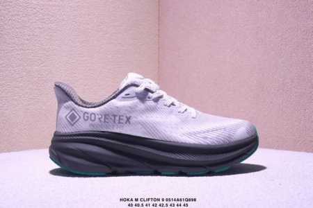公司级Hoka M Clifton 9 Gtx 全新配色 网面透气 公路运动鞋 新款采用超厚中底的设计 让它跑在了其他厂商的前面 推出的跑鞋以缓震和轻量的优势 - 点击图像关闭