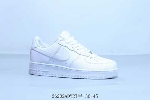 耐克Nike Air Force 1 Low 空军一号 Af1 低帮百搭休闲运动板鞋 26202Adyrt半 36-45