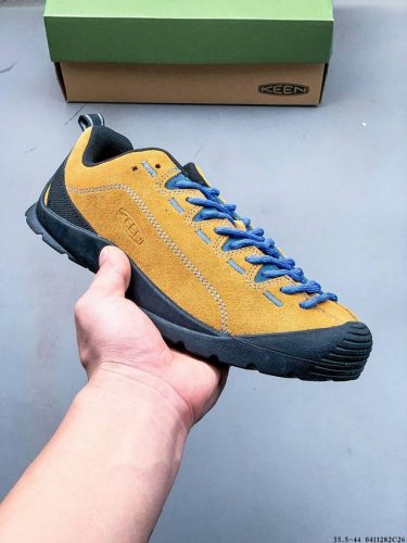 集图 美国人气户外品牌-科恩Keen Jasper Rocks Sp贾斯珀都市系列复古低帮系带户外风露营徒步登山运动训练鞋 原楦型开发纸版#采用固色翻毛皮鞋面材
