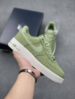 Nk Air Force 1‘07 Low 空军一号低帮休闲板鞋 定制皮料 原楦原纸板 纯正版型 高清洁度 内置全掌气垫 货号：Cw2288-017 尺码：36