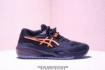 公司级Asics Gel-Resolution X 亚瑟士 专业网球鞋 没有鞋骨的设计 这是一种创新技术 它让脚底在每一次着地时都能感受到柔软而充足的缓冲 就像