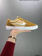 耐克 Sb板鞋 麂皮面拼色帆布nike Sb Chron Slr 低帮板鞋 2020年新款发售 货号：Cd6278-600红色 Size ：36 36.5 37