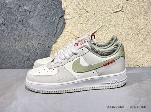 210 #新品上市实拍 Air Force 1 Low 蛇年牛油果绿 原楦头原纸板 打造纯正空军版型 #专注外贸渠道 全掌内置蜂窝气垫 #原盒配件 原厂中底钢印