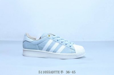 阿迪达斯Adidas Originals Superstar防滑耐磨轻便透气 低帮 贝壳头板鞋 货号 Jh5589 511055Adtte半 36-45