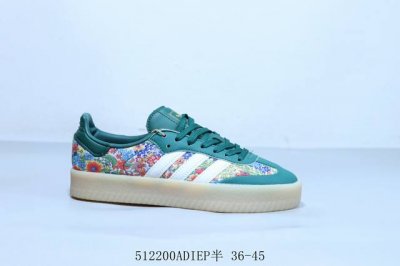 adidas 阿迪达斯Wales Bonner Japan联名日式Samba德训鞋情侣款复古运动板鞋休闲鞋 橡胶厚底 Jh7289 512200Adiep半 3
