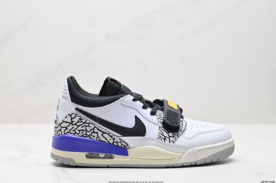 福利公司级三合一最强合体，多种新配色回归耐克nike Air Jordan Legacy 312 Low”White Grey Fog Blue Red“乔丹最