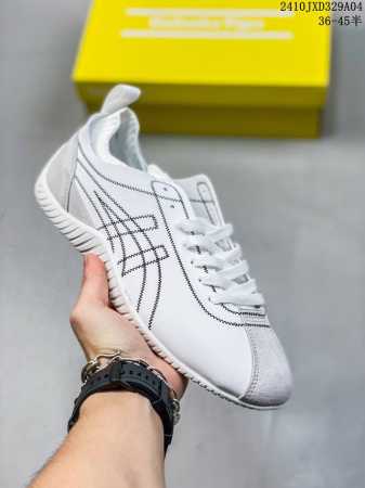Asics 亚瑟士 新品 鬼冢虎 Onitsuka Tiger 鬼塚虎 Sclaw 绒面革织物 舒适 运动 防滑 低帮 生活休闲鞋 男女同款 黑色 1183B9 - 点击图像关闭