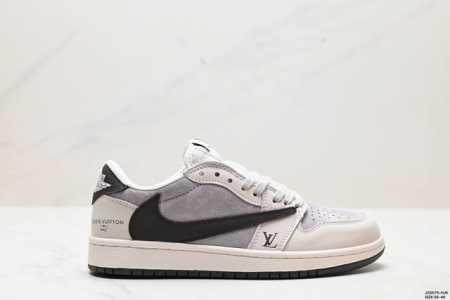 公司级travis Scott X Fragment Design X Jordan Air Jordan 1 Low Og Sp Aj1 乔1 Lv联名低帮文 - 点击图像关闭