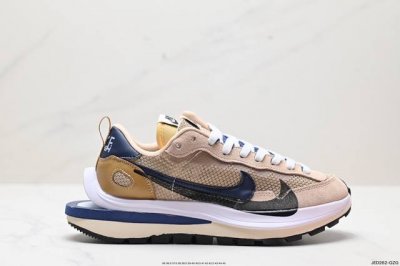 公司级耐克华夫 双勾 牛津布+翻毛皮面料 厚底 Nike Ldwaffle Sacai 原装抽屉礼盒 日式解构美学联名 重叠双钩解构设计前卫华夫变形双底休闲慢跑