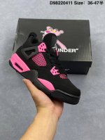 真标耐克Nike Air Jordan 4 Retro 迈克尔 乔丹Aj4代中帮复古休闲运动文化篮球鞋 货号:Aq9129-508 尺码:36 36.5 37.