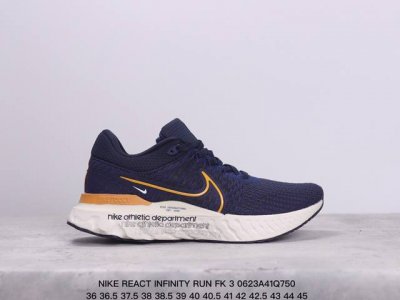 Nike React Infinity Run Fk 3 全新配色此鞋款久经测试，助你达成跑步目标。Nike React Infinity Run Fk3男子跑