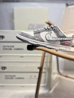 海外爆款限量发售！公司级 Nike Sb Dunk Low“Supreme联名” 周年高端定制 低帮休闲板鞋 定制鞋盒 大厂纯原品质出货 超高清洁度 皮料切割干