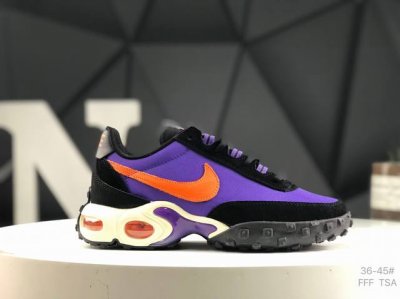 210 耐克Nike Air Max Waffle Sp"Black And Anthracite"气垫华夫混合系列低帮气垫复古百搭休闲运动慢跑鞋 货号；Fv6