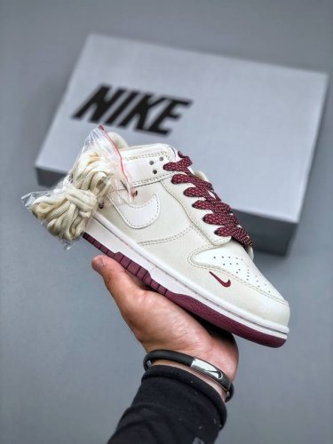 S版 Nike Dunk Sb Low 白红满天星 独家版型蒸餾加工帶來的是更好的视觉和脚感体验 清洁度 电绣工艺 皮料切割干净无任何毛边 细节完美 货号 Nk
