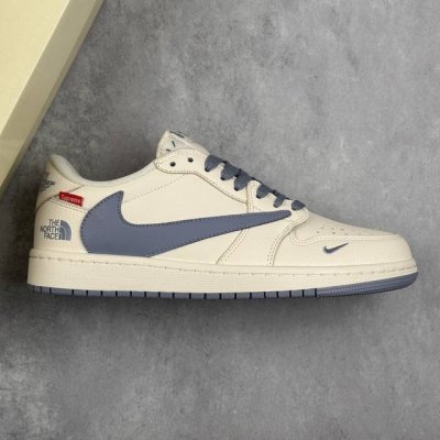 本地 核心私 Travis Scott X Fragment Design X Air Jordan 1 Low Og Sp Aj1 乔1 Supreme北面联