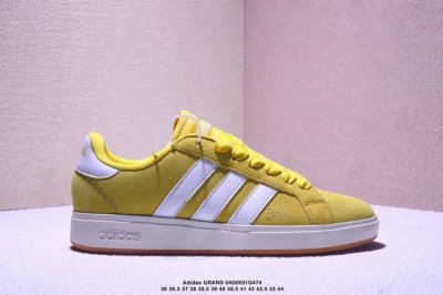 阿迪达斯Adidas Grand Court Base 00S 学院系列面包风经典复古低帮百搭休闲运动板鞋 Xm0409Q474