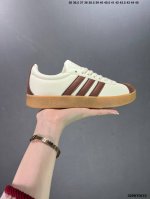 阿迪达斯adidas Vl Court 2.0Neo系列新款皮面防滑轻便休闲板鞋 货号:Hq1802 尺码:36 36.5 37 38 38.5 39 40 4