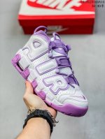 公司真标带半码 耐克nike Wmns Air More Uptempo 拼接 大air 皮蓬经典高街百搭篮球鞋 10Gjd345A14