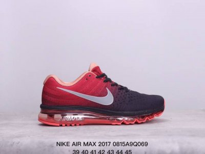nike Air Max 2017 耐克17款大气垫 针织透气面 舒适脚感软底 耐磨缓震运动休闲跑鞋 尺码36-45 xm0815Q069