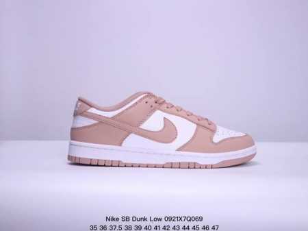 Nike 耐克 原楦原纸版开发，采用荔枝纹二层皮革鞋面组合材质，原比值开发耐磨橡胶大底耐克nike Sb Dunk Low扣篮系列低帮休闲运动滑板板鞋“扣篮板鞋 - 点击图像关闭