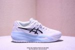 公司级Asics Gel-Resolution X 亚瑟士 专业网球鞋 没有鞋骨的设计 这是一种创新技术 它让脚底在每一次着地时都能感受到柔软而充足的缓冲 就像