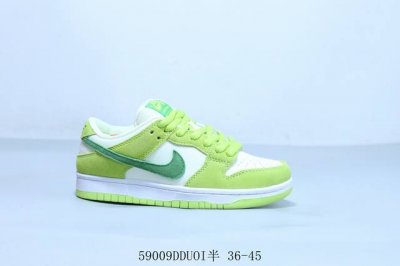 耐克 Nike Sb Dunk Low Pro 复古低帮 休闲运动滑板板鞋 青苹果 货号 Dm0807-300 59009Dduoi半 36-45
