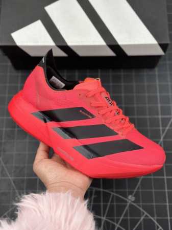 公司级adidas Adizero Adios 4 M马拉松飞线贾卡轻质透气休闲运动跑步鞋 采用双层透气网纱 Flywire动态飞线绑缚鞋面材质 内置zoom小 - 点击图像关闭