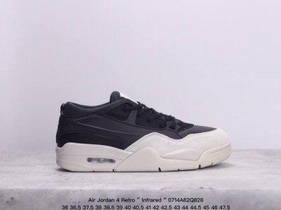 公司级aj4 Air Jordan 4 Retro ” Infrared “ Aj4乔4 男子文化篮球鞋 大厂出品 主力合作工厂 全新模具开发 纯正4代正确鞋型