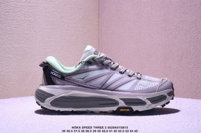 公司级Hoka Mafate Speed Three 2玛法特 超轻厚底轻量山地跑步鞋 货号:1141572 尺码:36 36.5 37.5 38 38.5 3