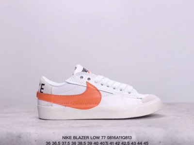 nike耐克blazer Low 77大勾男女鞋休闲经典复古低帮运动板鞋 紫色大勾 货号：Dq1470-167 尺码：如图所示 xm0816Q813