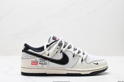 公司级Nk Dunk Low Retro “Diy高端定制” 低帮休闲运动板鞋 原装头层材料 用料绝不含糊 独家版型蒸餾加工帶來的是更好的视觉和脚感体验 清洁度